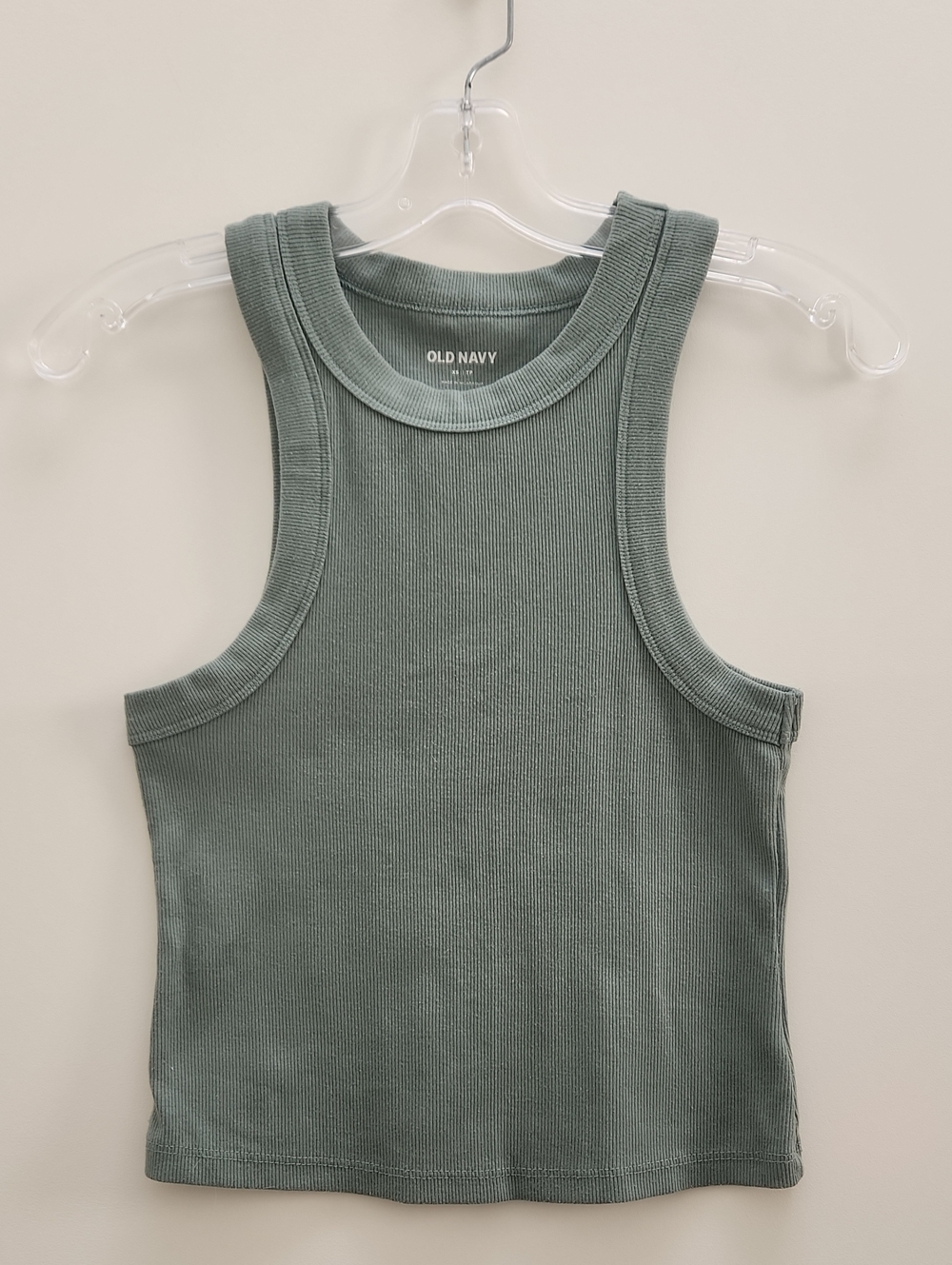 Old Navy Ribbed Tank Top in Sage Green